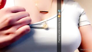 Mayasnaked (Maya Snaked aka mayamanningcb) OnlyFans Leaks 22 yo Babe from West Coast Holly Hottest Slut Porn Video 1