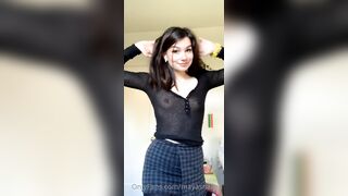 Mayasnaked (Maya Snaked aka mayamanningcb) OnlyFans Leaks 22 yo Babe from West Coast Holly Hottest Slut Porn Video 195