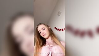 Ursecretgirlfriend (Pyra Fae aka ursecretgf aka pyrafae) OnlyFans Leaks NSFW Blondie petite model Porn 65
