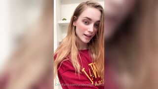 Ursecretgirlfriend (Pyra Fae aka ursecretgf aka pyrafae) OnlyFans Leaks NSFW Blondie petite model Porn 104
