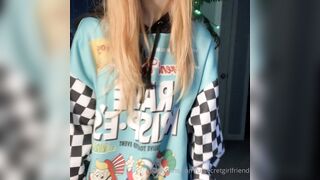 Ursecretgirlfriend (Pyra Fae aka ursecretgf aka pyrafae) OnlyFans Leaks NSFW Blondie petite model Porn 96