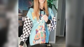 Ursecretgirlfriend (Pyra Fae aka ursecretgf aka pyrafae) OnlyFans Leaks NSFW Blondie petite model Porn 96