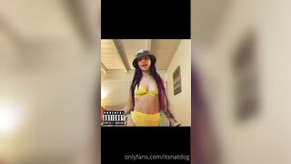 Itsnatdog (natbabyrain aka its.natdog aka nataliebabyrain) OnlyFans Leaks Horny Street Girl Porn Video 190