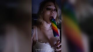 Hunter_raine (Hunterraine aka hunter__raine aka itshunterraine) OnlyFans Leaks Devil Face Porn 243