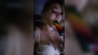 Hunter_raine (Hunterraine aka hunter__raine aka itshunterraine) OnlyFans Leaks Devil Face Porn 243