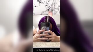 Itsnatdog (natbabyrain aka its.natdog aka nataliebabyrain) OnlyFans Leaks Horny Street Girl Porn Video 183