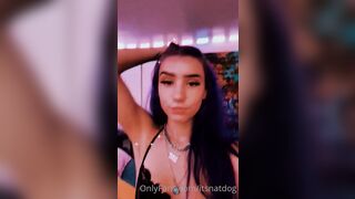 Itsnatdog (natbabyrain aka its.natdog aka nataliebabyrain) OnlyFans Leaks Horny Street Girl Porn Video 43