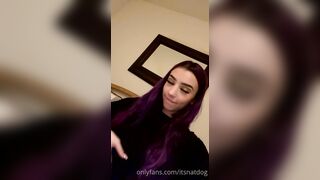 Itsnatdog (natbabyrain aka its.natdog aka nataliebabyrain) OnlyFans Leaks Horny Street Girl Porn Video 196