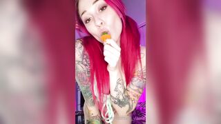 Hunter_raine (Hunterraine aka hunter__raine aka itshunterraine) OnlyFans Leaks Devil Face Porn 17