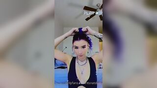 Itsnatdog (natbabyrain aka its.natdog aka nataliebabyrain) OnlyFans Leaks Horny Street Girl Porn Video 245