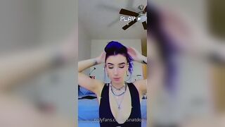 Itsnatdog (natbabyrain aka its.natdog aka nataliebabyrain) OnlyFans Leaks Horny Street Girl Porn Video 245