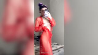 Itsnatdog (natbabyrain aka its.natdog aka nataliebabyrain) OnlyFans Leaks Horny Street Girl Porn Video 260