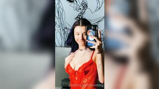 Itsnatdog (natbabyrain aka its.natdog aka nataliebabyrain) OnlyFans Leaks Horny Street Girl Porn Video 205