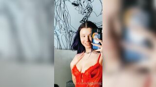 Itsnatdog (natbabyrain aka its.natdog aka nataliebabyrain) OnlyFans Leaks Horny Street Girl Porn Video 205