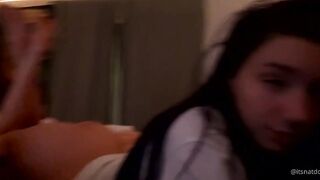 Itsnatdog (natbabyrain aka its.natdog aka nataliebabyrain) OnlyFans Leaks Horny Street Girl Porn Video 76