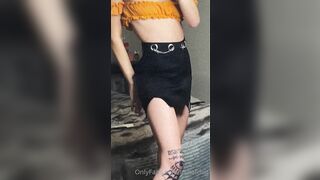 Itsnatdog (natbabyrain aka its.natdog aka nataliebabyrain) OnlyFans Leaks Horny Street Girl Porn Video 262