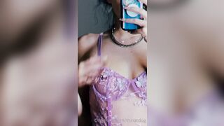 Itsnatdog (natbabyrain aka its.natdog aka nataliebabyrain) OnlyFans Leaks Horny Street Girl Porn Video 256