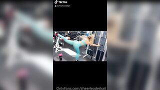 Cheerleaderkait (Cheerleader Kait aka cheerluvkaitlyn) OnlyFans Leaks Slutty College cheerleader and fitness model 34