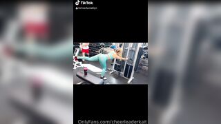 Cheerleaderkait (Cheerleader Kait aka cheerluvkaitlyn) OnlyFans Leaks Slutty College cheerleader and fitness model 34