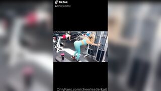 Cheerleaderkait (Cheerleader Kait aka cheerluvkaitlyn) OnlyFans Leaks Slutty College cheerleader and fitness model 34