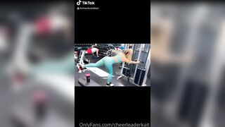 Cheerleaderkait (Cheerleader Kait aka cheerluvkaitlyn) OnlyFans Leaks Slutty College cheerleader and fitness model 34
