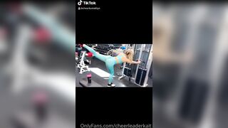 Cheerleaderkait (Cheerleader Kait aka cheerluvkaitlyn) OnlyFans Leaks Slutty College cheerleader and fitness model 34