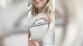 Cheerleaderkait (Cheerleader Kait aka cheerluvkaitlyn) OnlyFans Leaks Slutty College cheerleader and fitness model 92