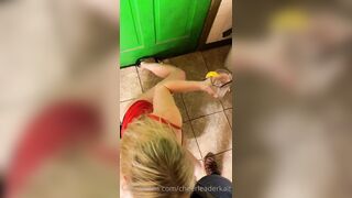 Cheerleaderkait (Cheerleader Kait aka cheerluvkaitlyn) OnlyFans Leaks Slutty College cheerleader and fitness model 243