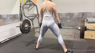 Cheerleaderkait (Cheerleader Kait aka cheerluvkaitlyn) OnlyFans Leaks Slutty College cheerleader and fitness model 283