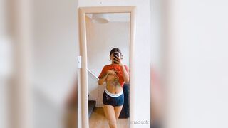 Madsofc (Madeleine Banks aka maddybanks) OnlyFans Leaks 19 yo Petite Sexy Little Brunette with Prettiest Feet Porn 72