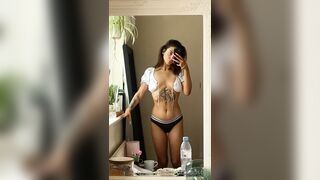 Madsofc (Madeleine Banks aka maddybanks) OnlyFans Leaks 19 yo Petite Sexy Little Brunette with Prettiest Feet Porn 263