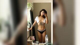 Madsofc (Madeleine Banks aka maddybanks) OnlyFans Leaks 19 yo Petite Sexy Little Brunette with Prettiest Feet Porn 263