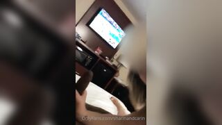 Mega Cherry (sharinandcarin) OnlyFans Leaks Blondie Hot Milf Exhibitionist Porn Video 37