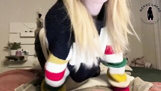 Nikkilafae (Nikki LaFae aka nikkilafaefree) OnlyFans leaks 4 foot 9 inch 22 yo Slim Fit Girl Porn 61