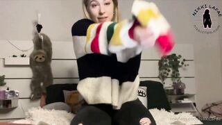 Nikkilafae (Nikki LaFae aka nikkilafaefree) OnlyFans leaks 4 foot 9 inch 22 yo Slim Fit Girl Porn 61