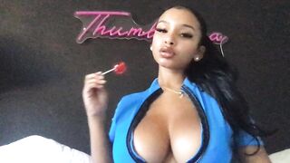 Thumbalinaxxx (Thumbalina aka cryinginth4club aka therealthumbalina) OnlyFans Leaks Ari Yazmene Ebony Porn 45