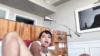 Thumbalinaxxx (Thumbalina aka cryinginth4club aka therealthumbalina) OnlyFans Leaks Ari Yazmene Ebony Porn 19