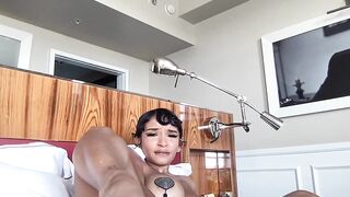 Thumbalinaxxx (Thumbalina aka cryinginth4club aka therealthumbalina) OnlyFans Leaks Ari Yazmene Ebony Porn 19