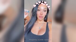 Scarletsilva (Scarlet Silve aka scarletvas aka Scarlet Vas aka Scarletvass) OnlyFans Leaks Fucking Hot Model Actor Porn 16