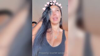 Scarletsilva (Scarlet Silve aka scarletvas aka Scarlet Vas aka Scarletvass) OnlyFans Leaks Fucking Hot Model Actor Porn 16