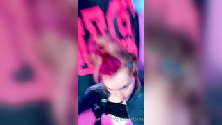 Ghostgirlbellaa (ghostgirlzella aka EMObella) OnlyFans Leaks Your Local Trailer Park Girl Porn 25