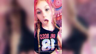 Ghostgirlbellaa (ghostgirlzella aka EMObella) OnlyFans Leaks Your Local Trailer Park Girl Porn 49
