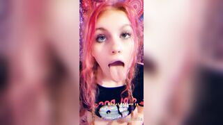 Ghostgirlbellaa (ghostgirlzella aka EMObella) OnlyFans Leaks Your Local Trailer Park Girl Porn 49