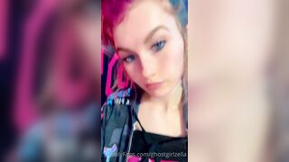 Ghostgirlbellaa (ghostgirlzella aka EMObella) OnlyFans Leaks Your Local Trailer Park Girl Porn 26