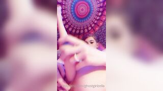 Ghostgirlbellaa (ghostgirlzella aka EMObella) OnlyFans Leaks Your Local Trailer Park Girl Porn 45