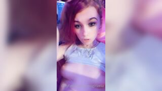 Ghostgirlbellaa (ghostgirlzella aka EMObella) OnlyFans Leaks Your Local Trailer Park Girl Porn 45