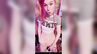 Ghostgirlbellaa (ghostgirlzella aka EMObella) OnlyFans Leaks Your Local Trailer Park Girl Porn 46