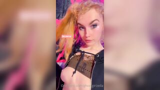 Ghostgirlbellaa (ghostgirlzella aka EMObella) OnlyFans Leaks Your Local Trailer Park Girl Porn 7