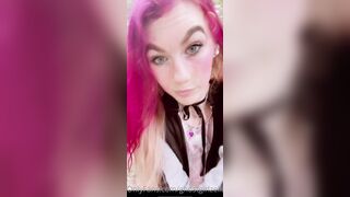 Ghostgirlbellaa (ghostgirlzella aka EMObella) OnlyFans Leaks Your Local Trailer Park Girl Porn 52