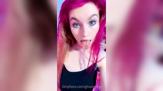 Ghostgirlbellaa (ghostgirlzella aka EMObella) OnlyFans Leaks Your Local Trailer Park Girl Porn 34